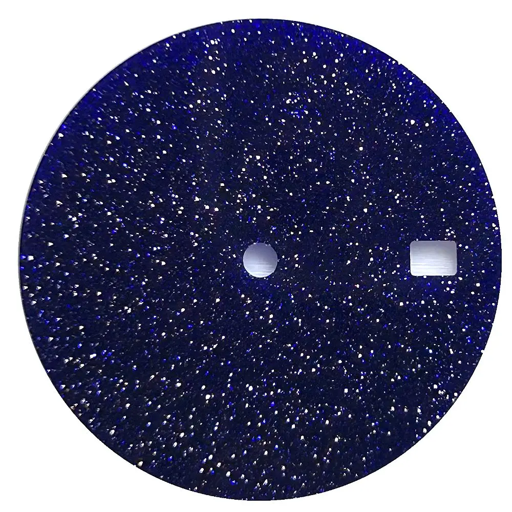 Round Flat 28.5mm Watch Dial NH35 CNC Cut