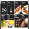 4.5L High Power Multi-Directional Hot Air Circulation Air Fryer Household Oil-Free Smart Air Fryers Large Capacity 1400W 6
