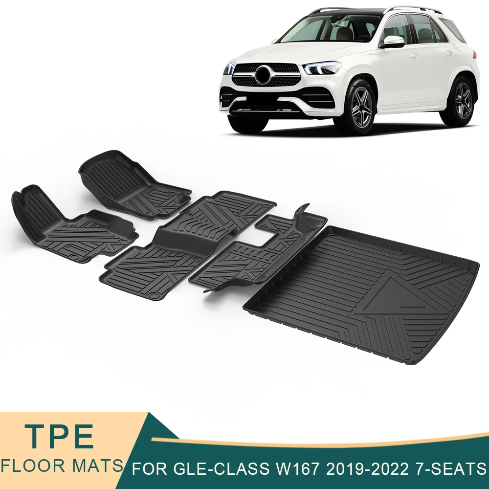 ForMercedesBenzGLEClassW1677seats20192023CarFloorMatsAll