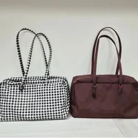 Sac fourre-tout de Bowling pour femmes, marque de luxe, sac à bandoulière en Nylon, grande capacité, Simple, polyvalent, ultraléger, fermeture éclair, sac de voyage pour les déplacements 1