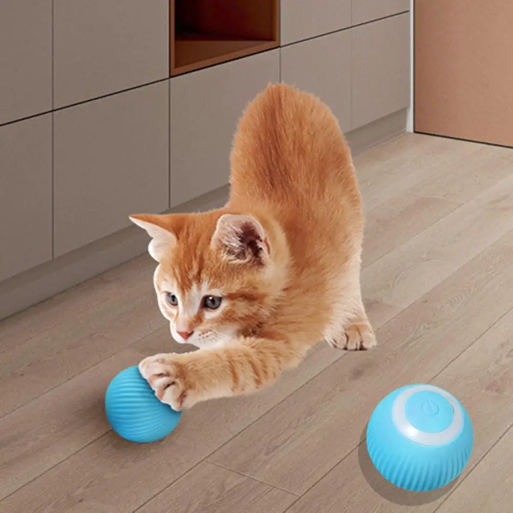 2022newIntelligentcattoysautomaticballrollingelectriccattoys