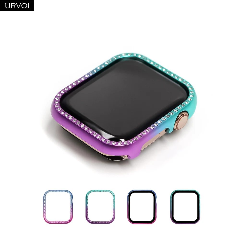 URVOI Premium Metal Bumper & Glass Protector