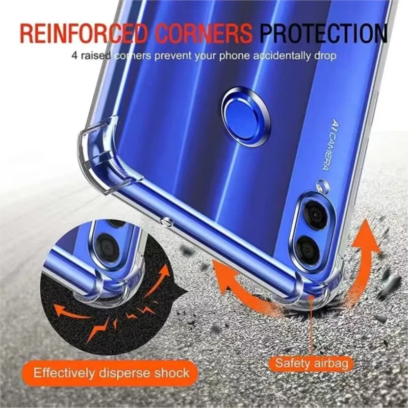 Durable Transparent Air-Bag Protective Phone Case