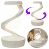 Floating LED Night Light with Wireless Phone Charger Creative Table 3D LED Lamp Floating Moon Table Lamp Unique Room Decor Gifts 1