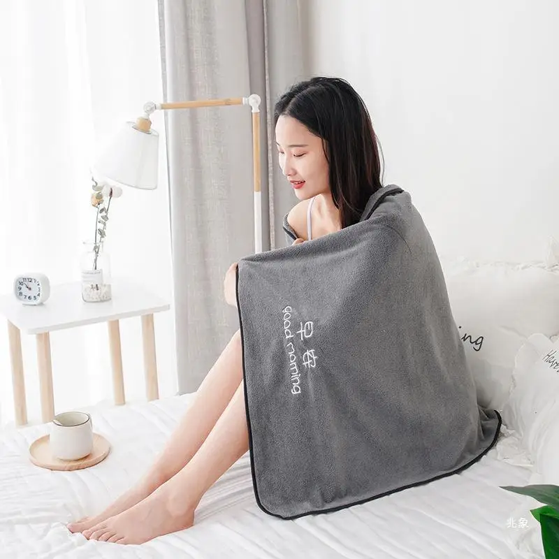 Pure Cotton Bath Towel Soft Absorbent