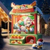 New Theme Doll Machine Coin Operated Play Game Christmas Claw Catch Toy Machines Dolls Children Interactive Toys Christmas Gifts 1