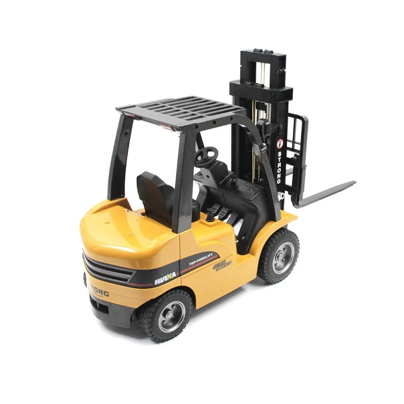 Huina1576 Remote-Controlled Truck 1:10 Forklift Flatbed Truck Rc Toy Large Transportation Engineering Vehicle Children'S Toy 3