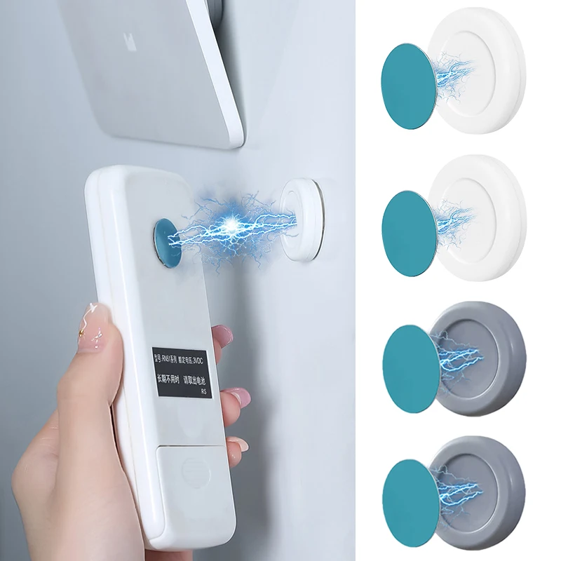 

Magnetic Hooks Wall Mount Strong Magnet Holder Hook for Fridge Sticker Remote Control Storage Holder Cabinet Home Organizer Hook