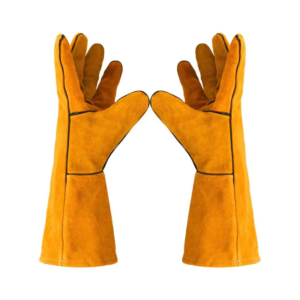 

FH003 Cowhide Winter Warm Sports Gloves Motorcycle Gloves Windproof Outdoor Sports Protection Bicycle Skiing Camping Gloves