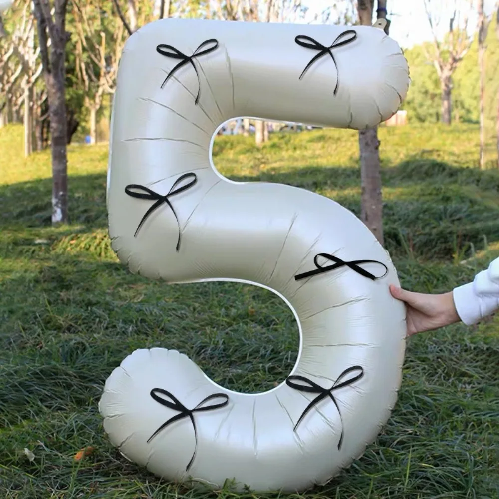 Aluminum Foil Number Balloons for Birthday Party Decorations