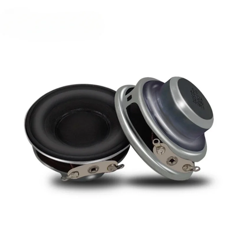 2Pcs 40mm Mini Speakers 4 Ohm 5W Portable Audio Full Range HIFI Loudspeaker for Bluetooth Speaker Sound Home Theater