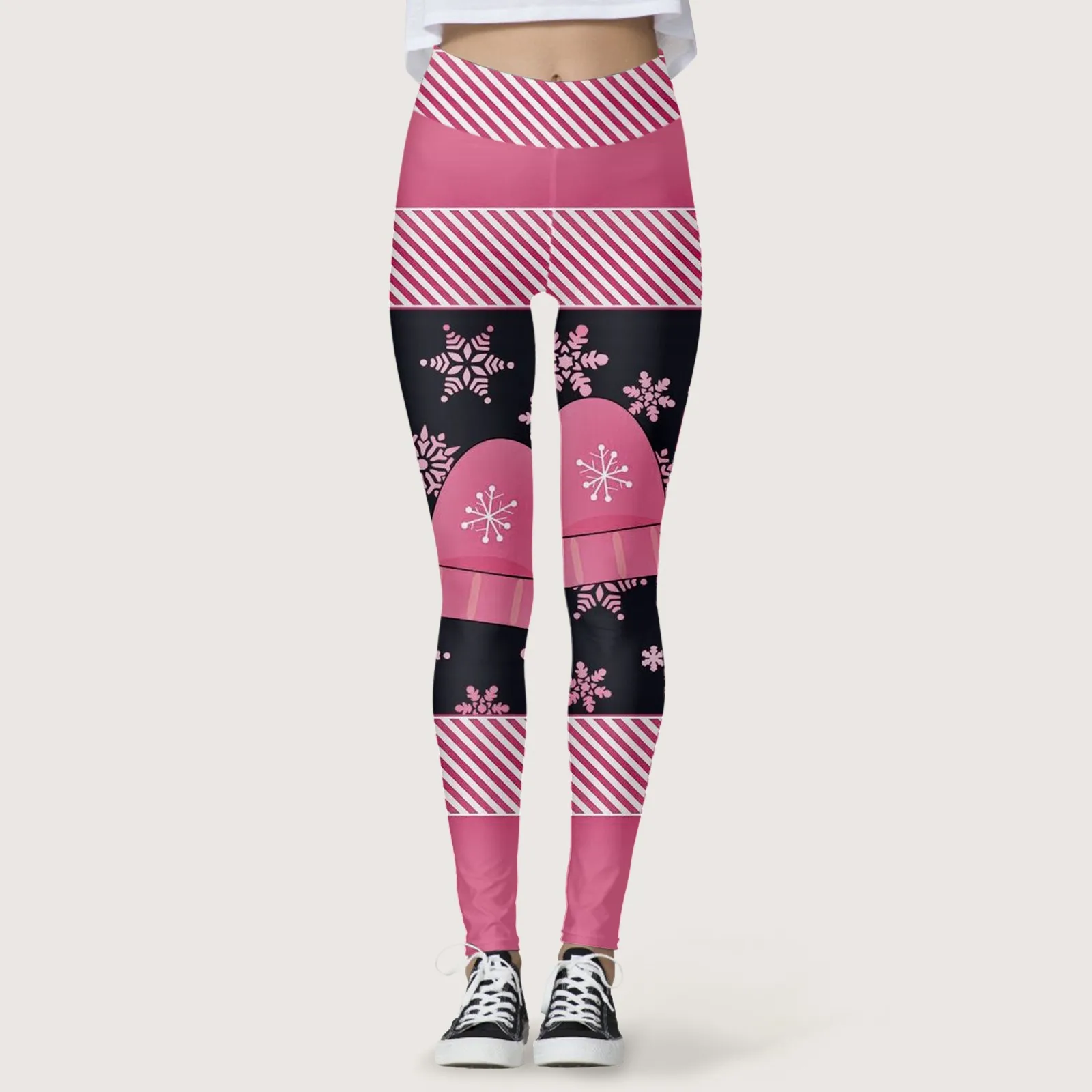 

Womens Merry Christmas Leggings High Quality Soft Comfy Yoga Pants Tights Compression Running Fitness Sports Trousers Vestido