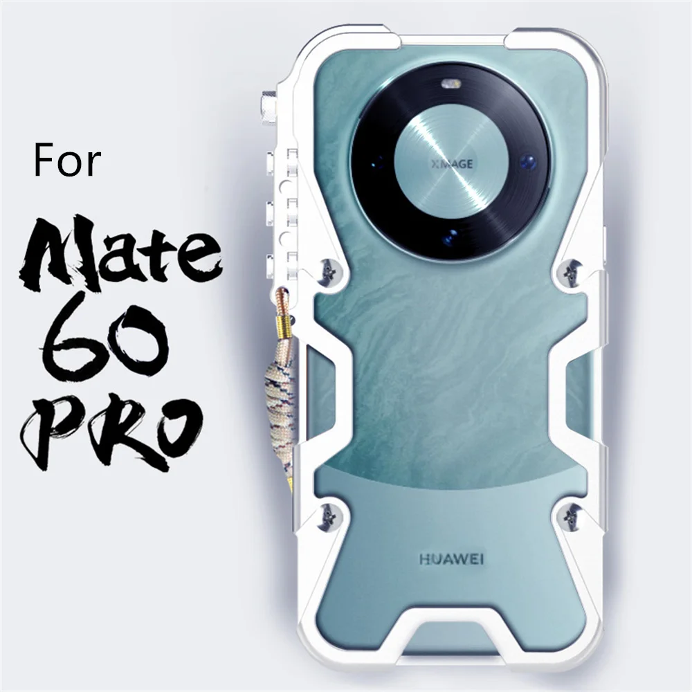 Luxury Shockproof Metal Bumper Case - Premium Aluminum Cover