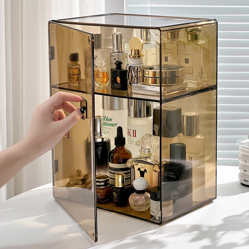 Cosmetics Storage Box Dressing Desktop Acrylic Storage Shelf Skin