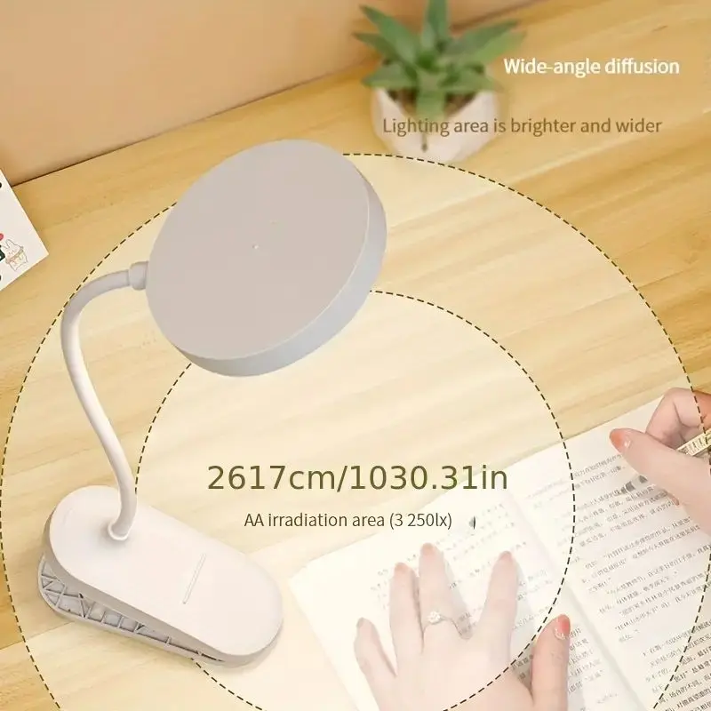 LED Desk Lamp with Touch Control - Rechargeable Eye Protection Reading Lamp, Desk Lamp for Students Home Office Use Dropshipping 4