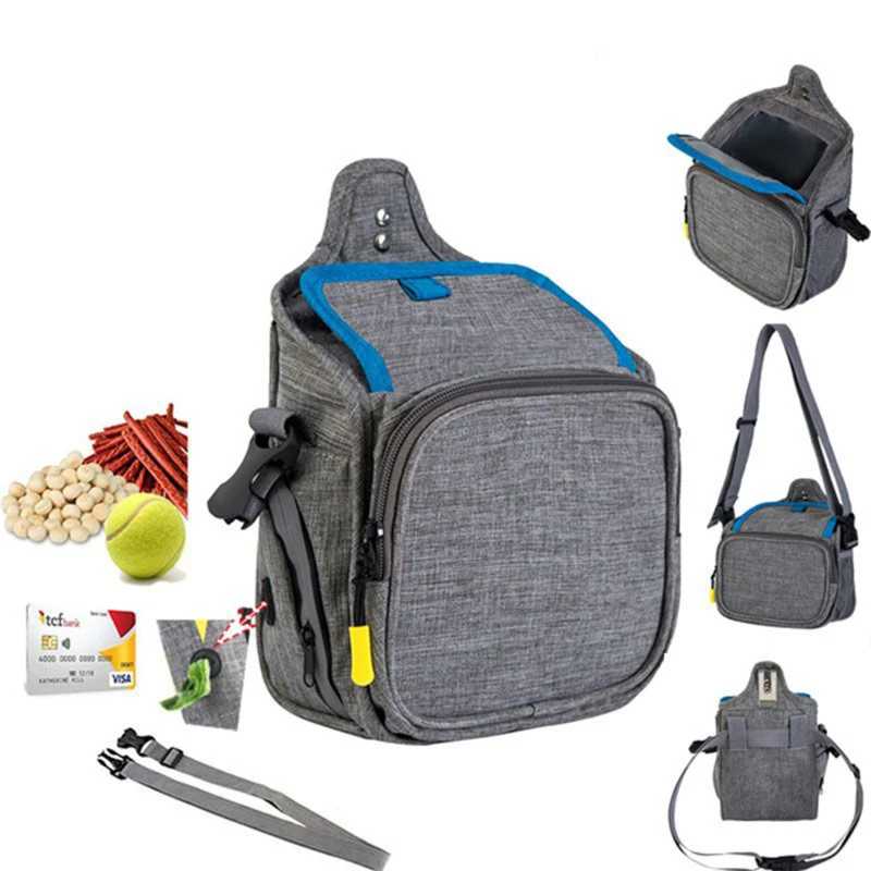 

Сумка для корма для собак, переносной комплект для дрессировки питомцев на открытом воздухе, поясная сумка для дрессировки питомцев, товары для домашних животных