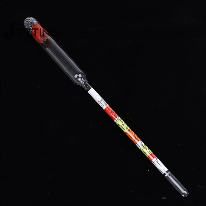 Triple Scale Hydrometer Self Brewed Wine Sugar Meter Alcohol Measuring for Home Brewing Making Beer Wine Mead Ale Craft