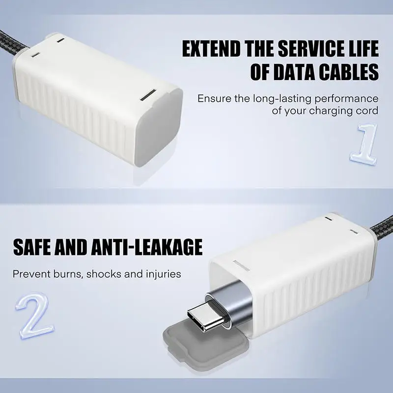 5Pcs Anti Electric Cover Phone USB Cable Safe Cover Home Baby Safety Products Kids Security Protection