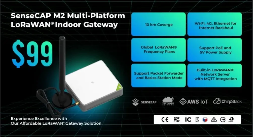 SenseCAP S2107 - LoRaWAN® Temperature Sensor with PT1000