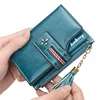 Elegant Women Multi Card Casual PU Leather Purse with Style Storage Card Bag Coin Short Wallet Change Purse Carteras Para Mujer 3