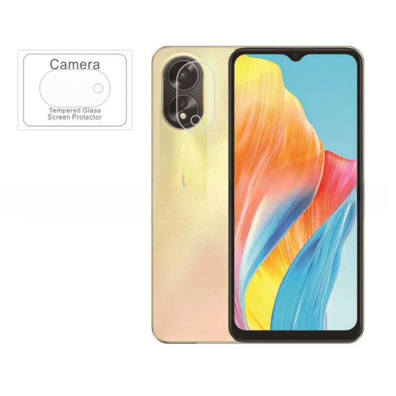 Protector de lente de cámara para OPPO A38, película protectora de pantalla para OPPO A38, cubierta de cámara trasera, película de vidrio templado