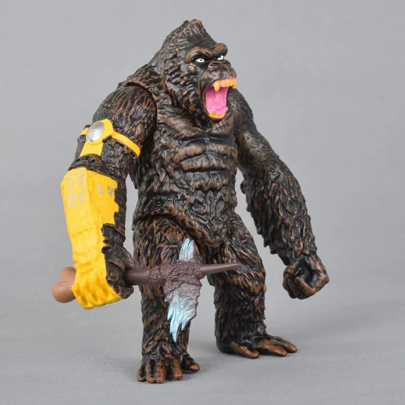 Godzilla vs. Kong Evolutionary Gorilla King Kong PVC Action Figure Collectible Toy - 2024 Edition, 16cm