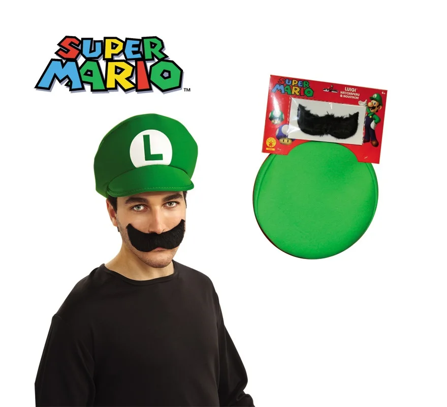 Comic Mario Bros hats 