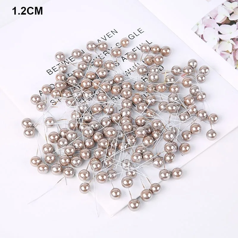 50 Stücke Weihnachtsdekoration Gold Rot Beere Weihnachtsbaum Ornamente für Wohnkultur Navidad Neujahr Geschenke 2026 Girlande DIY Zubehör – Detail 22