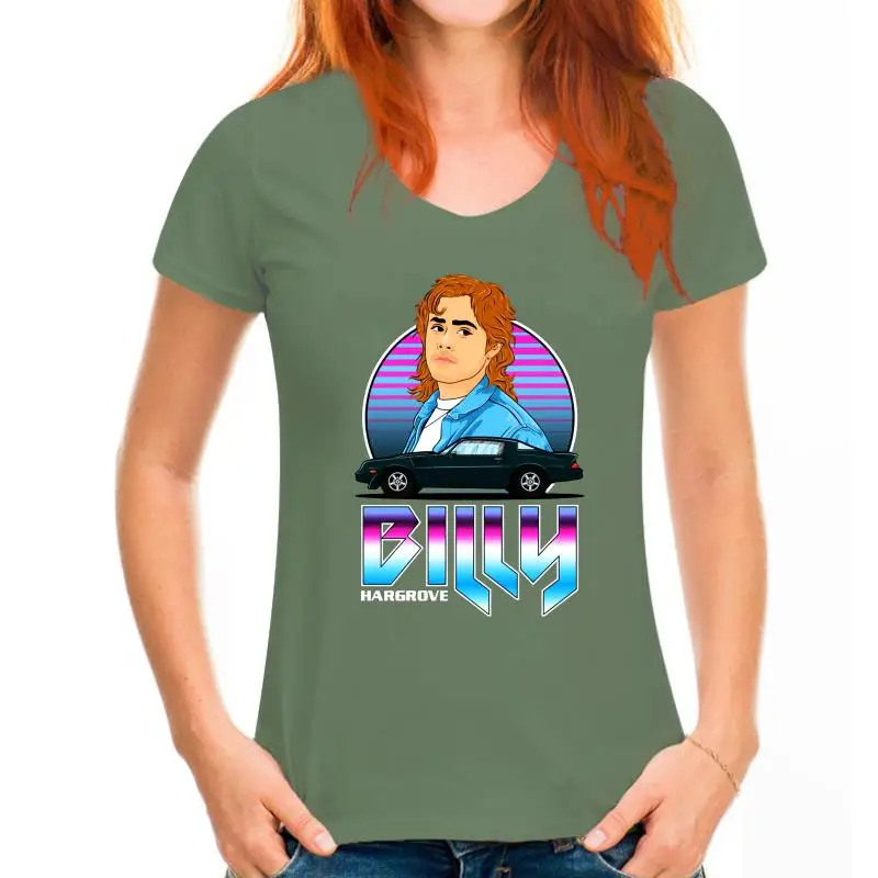 thumbnail image 1 of Camiseta unisex de Billy Hargrove Stranger Retro 80'S Metal Dacre Montgomery Things, camiseta para hombre, camiseta pintada, camiseta 2024, camiseta para hombre, 1 of 5