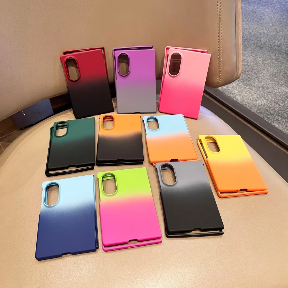 Matte Gradient Double Color Hard PC Slim Frosted Shockproof Case