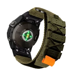 Durable Nylon Loop Strap for Smartwatches - Versatile Band Accessory (AGr 02)