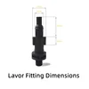 750ML Car Washing Foam Generator Lance For Lavor Parkside Foreman Sterwins Hitachi Sorokin Hammer Champion Pressure Washer 1Pcs 2