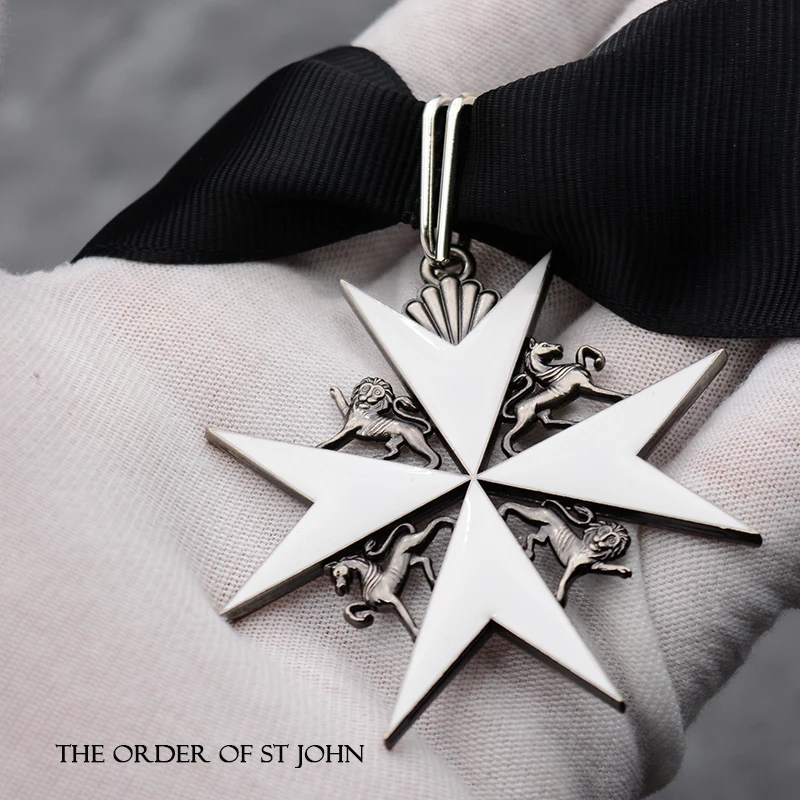 The Order of St John Cross Medal United Kingdom Jerusalem