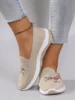 Spring New Product: Women's Lazy Casual, Comfortable, Breathable, Lightweight, Wear resistant Flat Shoes 5