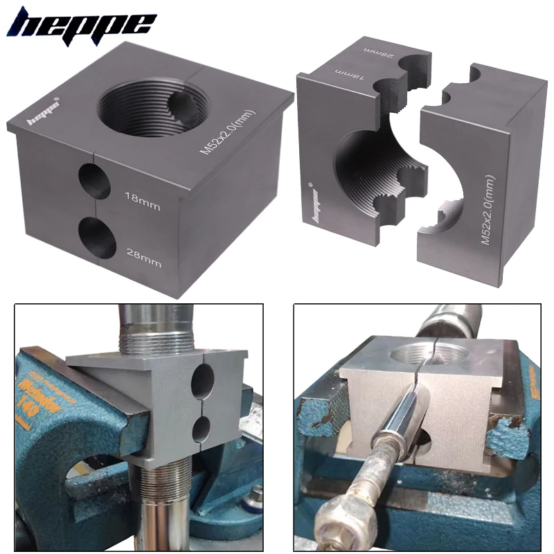 Bike Table Vise Clamp Tool Motorbike Car Shock Absorber Clamp Holder