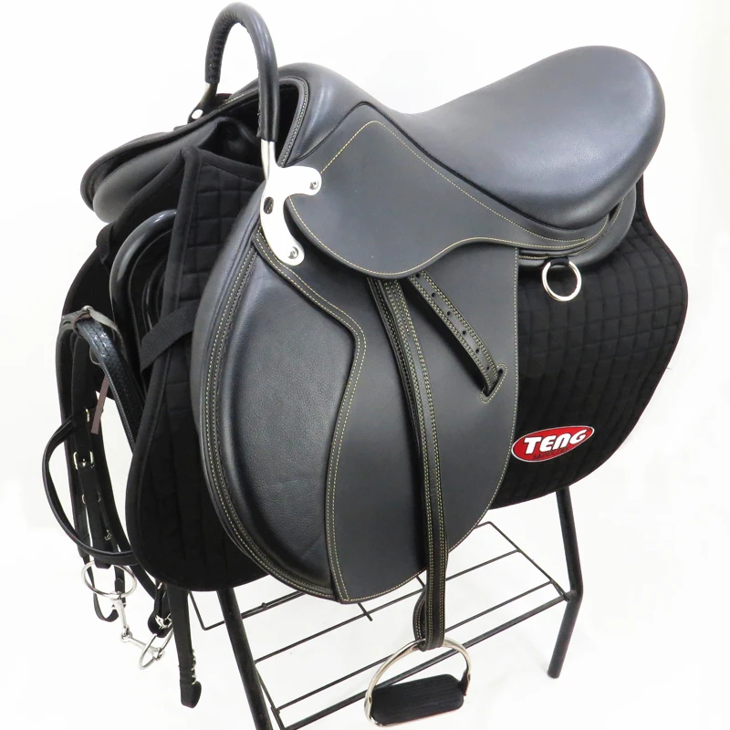 

Saddle full harness microfiber coach comprehensive saddle size short saddle equestrian supplies saddle full set