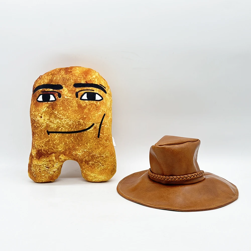Original Gegagedigedagedago emoticon chicken nugget wearing cowboy hat child's birthday gift 2