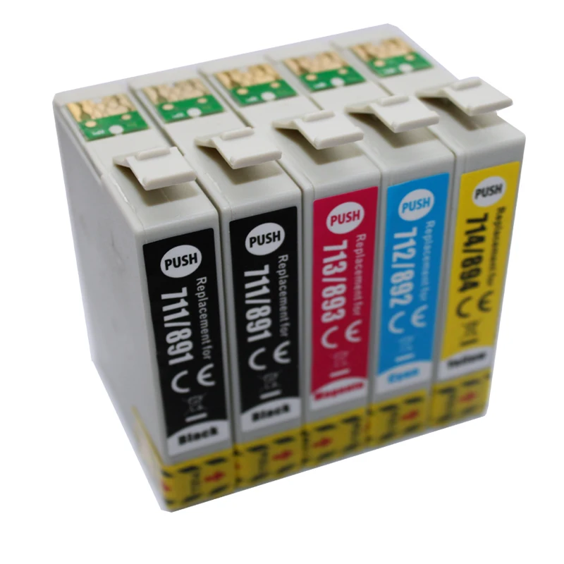 5x Compatible Ink Cartridge for Epson Stylus SX210 SX215 SX218 SX510W