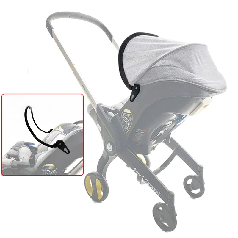 Stroller Support Rod Awning Clip For 4 in 1 Carseat Sunshade Bracket Pram Roof Bar Clasp Well Compatible Similar Baby Pushchair