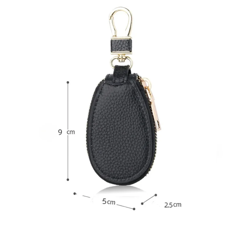 1Pc Car Key Wallets Women Couples Zipper Door Keys Storage Mini Portable Multi-function Simple Solid Protection Classic Unisex key organizer,key protector,key case,key purse,key holder