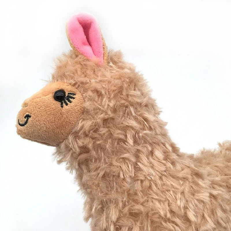 Alpaca Plush Toy 23cm 6 Colors Cute Animal Doll Soft Cotton stuffed doll Home office decor Kids girl Birthday Christmas Gift