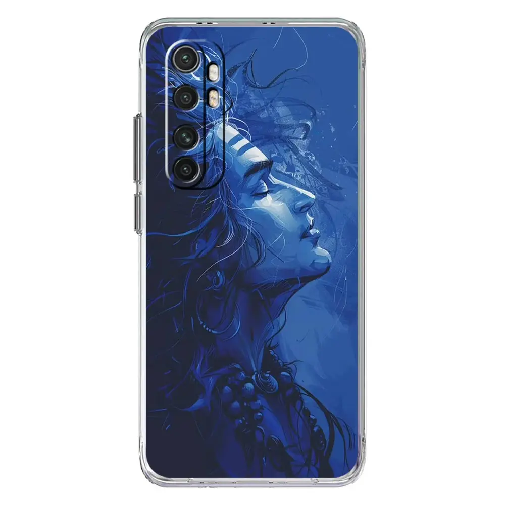 Divine India-Inspired Phone Case Featuring Lord Shiva and Buddha Design