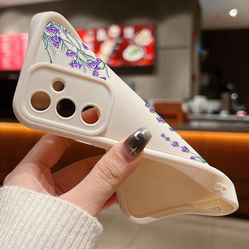Purple Lavender TPU Phone Case