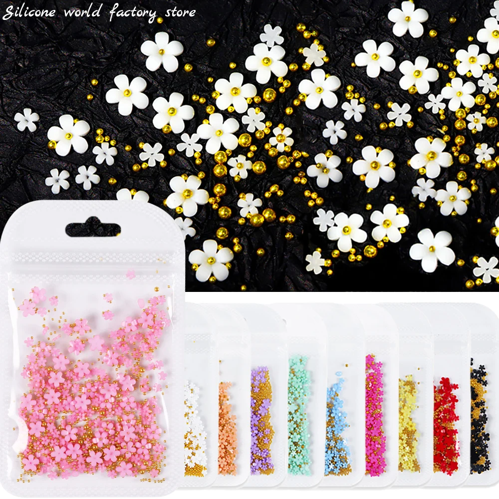 Jewelry Making Supplies Silicone Acrylic Flower Resin Filling