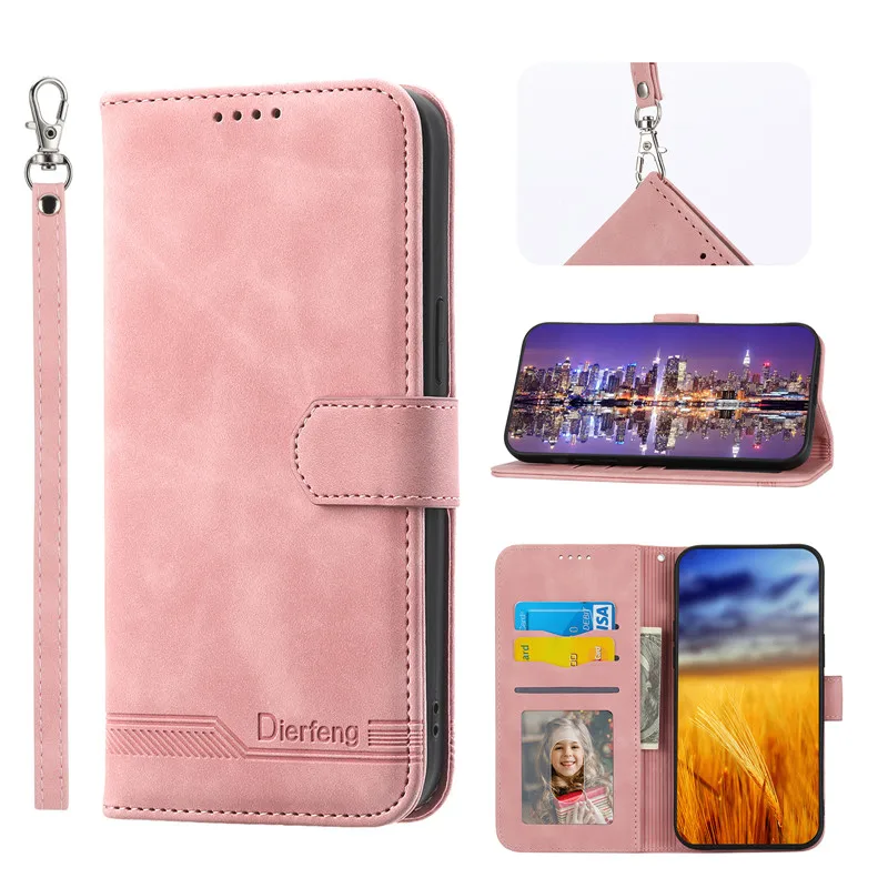 Luxury Magnetic Leather Flip Wallet Phone Cover