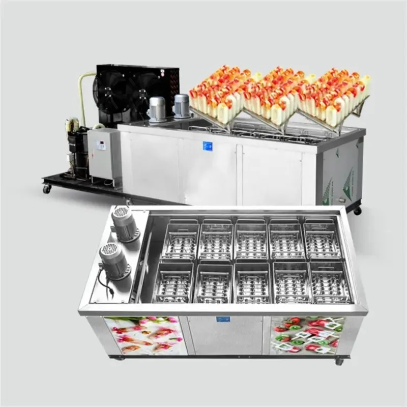 54000 Pcs/day Commercial Making Popsicle Machine Stick Maker Stick Cream Machine Popsicle Machine Popsicle Making Machine 7000w