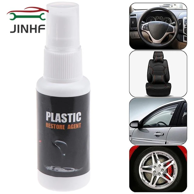 30ml Interior Plastic Parts Retreading Agent Crystal Coating Wax Renewed  Plastic Restore Long-lasting Liquid Car Maintenance - Leather & Upholstery  Cleaner - AliExpress