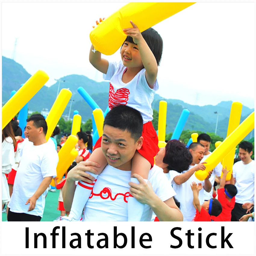 Inflatable Balloon Air Stick Children Outdoor Games Family Cheer Stick Props inflatable decoration toy inflatable decoration inflatable toy