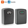 TUYA Fingerprint or Password Safe Key Box Bluetooth Storage Lock Box Smart Life App Wall Mount Security Anti-theft Lockbox 1