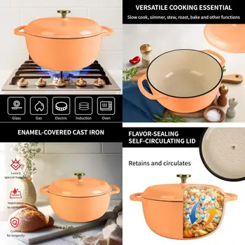 5.5QT Bread Dutch Oven 1